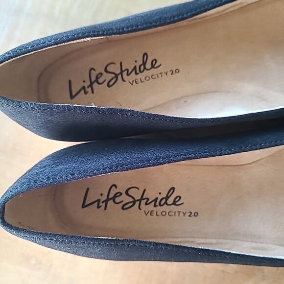 Lifestride Loafer Bloom 2 Velocity 2.0 Slip on Women Shoes Black 7.5M NEW - Picture 2 of 7